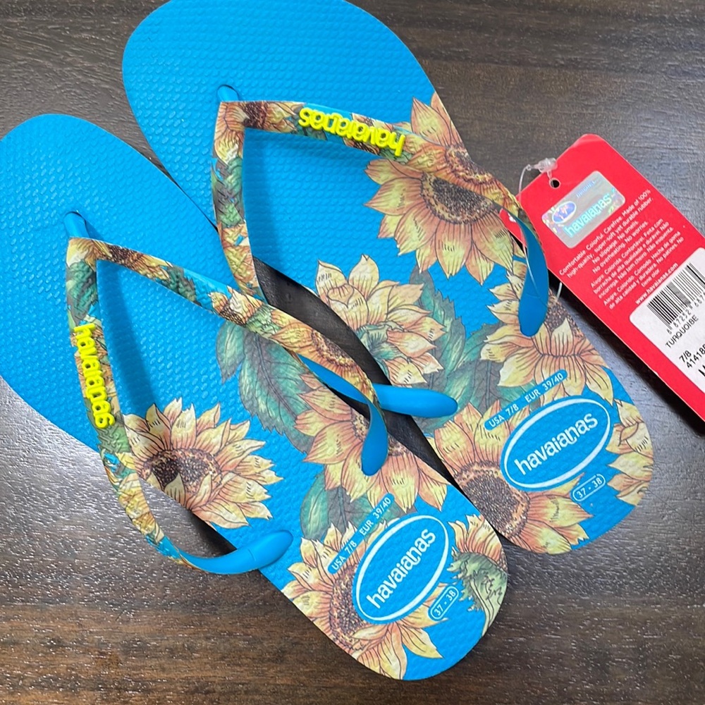 Havaianas slim sensation flip flops size 6🩴